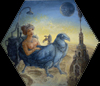 Baignoire bleue
